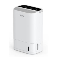 Refurbished electriQ 8 Litre Smart App Alexa Desiccant Dehumidifier with Heater and Ioniser
