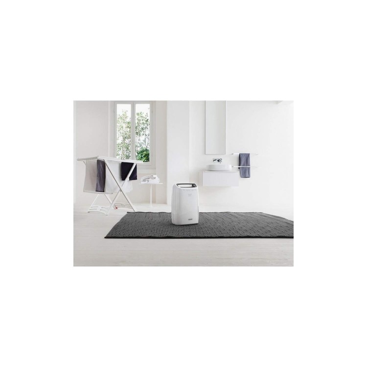 GRADE A1 - DeLonghi 14L DEX14 Dehumidifier with Humidistat great for up to 3 bed homes