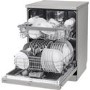 Refurbsihed LG TrueSteam QuadWash DF222FPS 14 Place Freestanding Dishwasher Silver