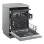 LG TrueSteam Freestanding Dishwasher - Smart Wi-Fi A-Rated Silver