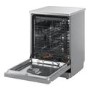 LG TrueSteam Freestanding Dishwasher - Smart Wi-Fi A-Rated Silver