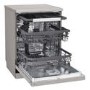 LG Freestanding Dishwasher - QuadWash™, C-Rated - Silver