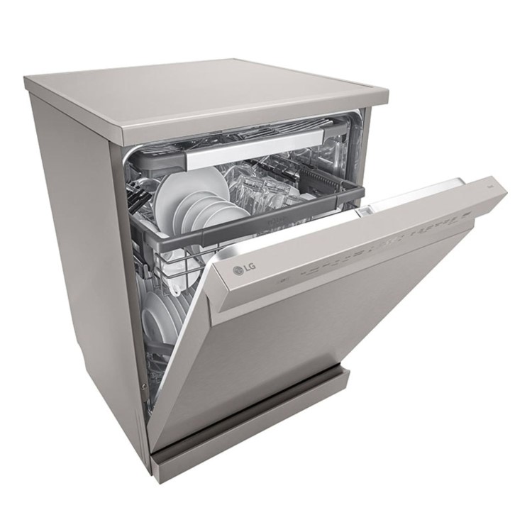 LG Freestanding Dishwasher - QuadWash™, C-Rated - Silver