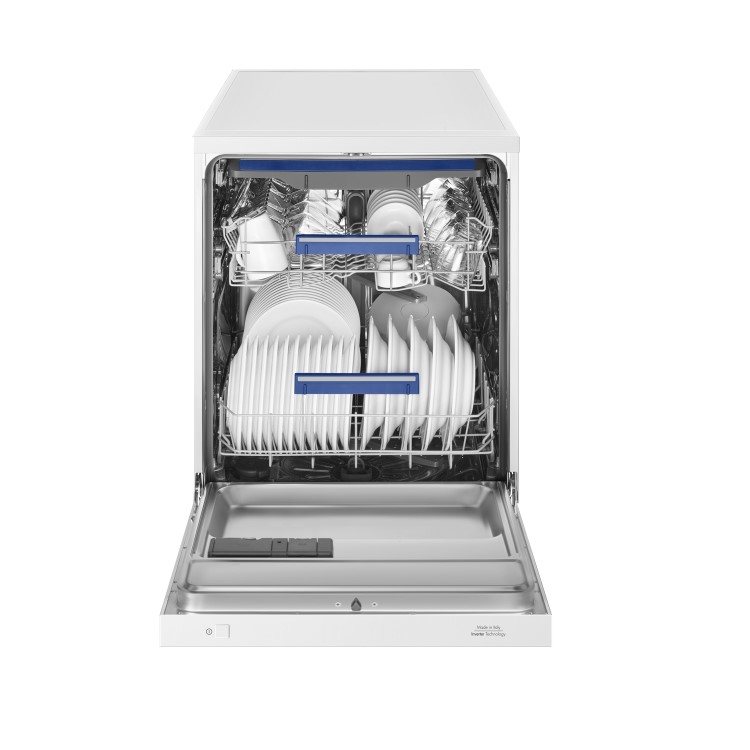 Smeg Standard Freestanding Dishwasher - D-Rated, White