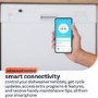 LG TrueSteam QuadWash Freestanding Dishwasher - Smart Wi-Fi, B-Rated, Matte Black