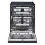 LG TrueSteam Freestanding Dishwasher - Smart Wi-Fi A-Rated - Black