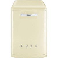 Smeg 50's Retro Style DF6FABCR 13 Place Freestanding Dishwasher - Cream