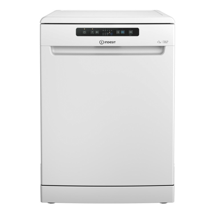 Indesit Fast&Clean 14 Place Settings Freestanding Dishwasher - White