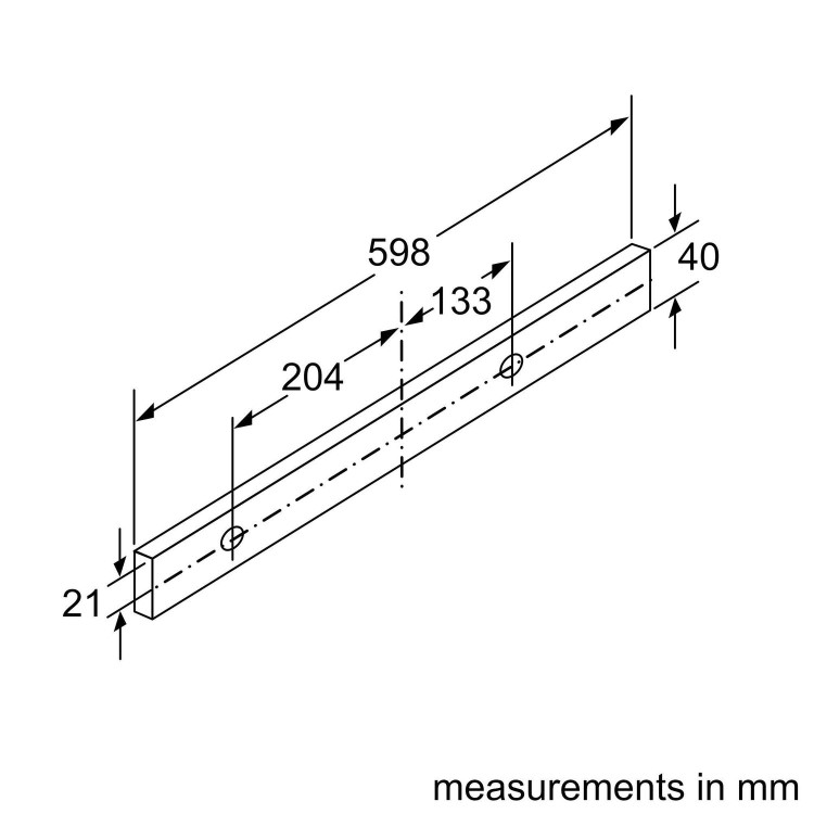 Bosch Series 2 60cm Telescopic Canopy Cooker Hood - Stainless Steel