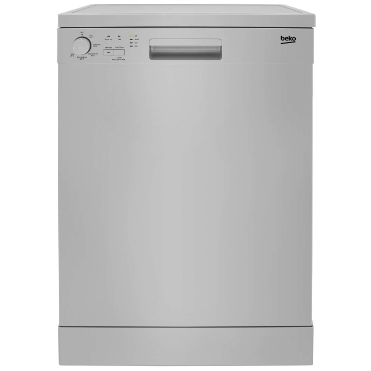 Beko DFN05310S 13 Place Freestanding Dishwasher With Quick Wash - Silver