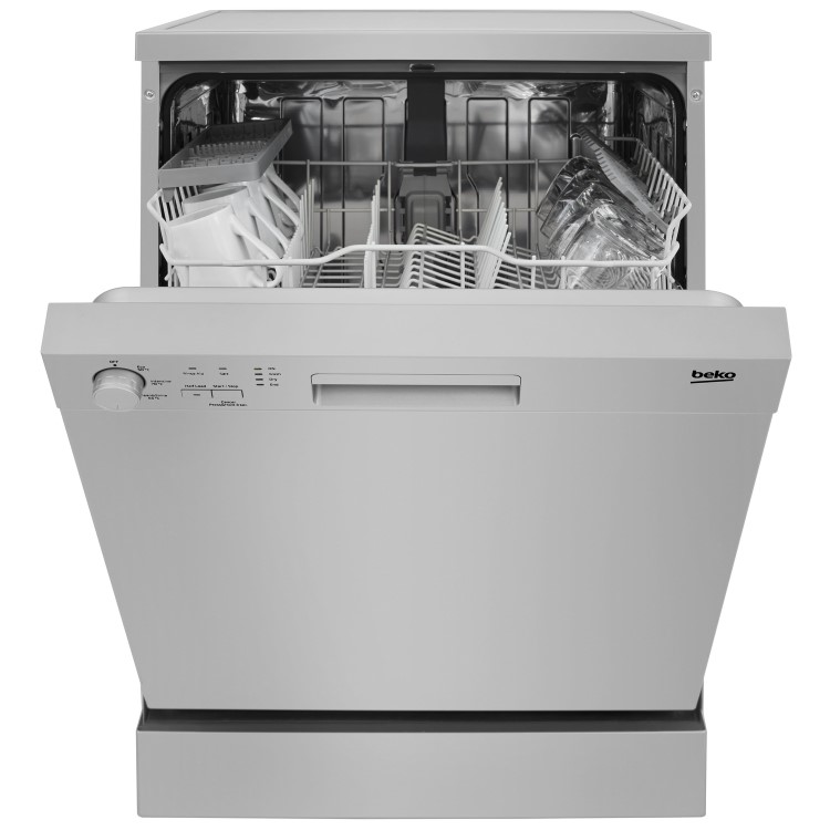 Beko DFN05310S 13 Place Freestanding Dishwasher With Quick Wash - Silver