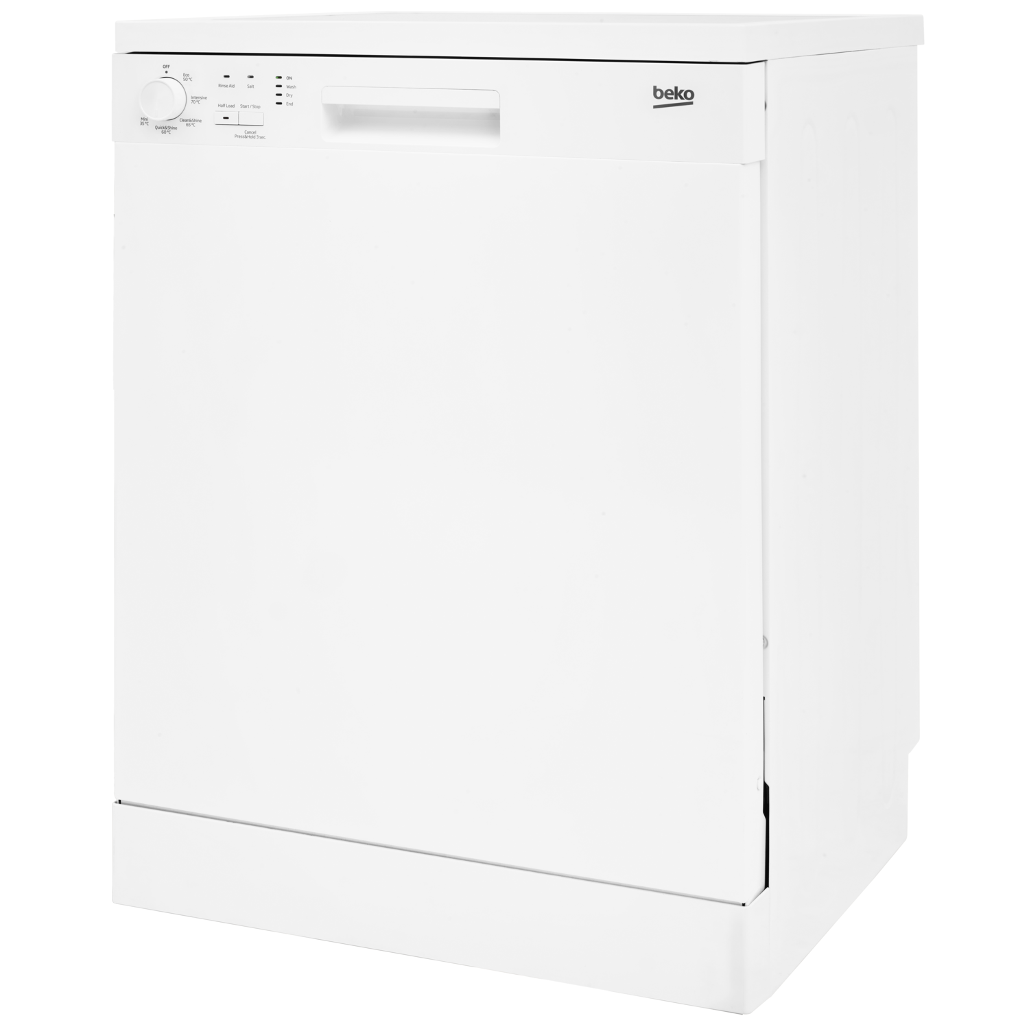 Refurbished Beko DFN05320W 13 Place Freestanding Dishwasher White