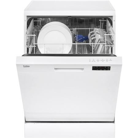 Beko DFN16210W Freestanding Dishwasher – SuperRinse™, Basket Flexibility, White
