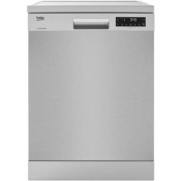 Beko DFN28J21X AquaIntense 14 Place Freestanding Dishwasher With ProSmart Inverter Motor - Stainless Steel