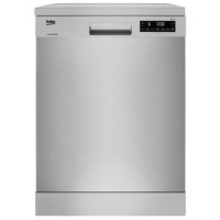 Beko DFN39530X 15 Place Freestanding Dishwasher With Cutlery Tray - Stainless Steel Look