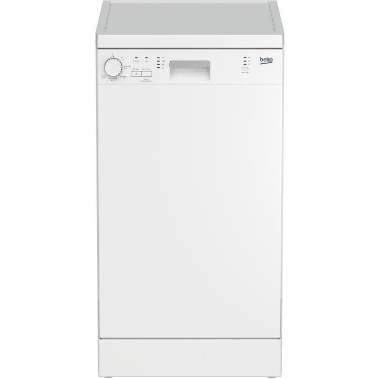 Beko DFS05X10W Slimline 10 Place Freestanding Dishwasher - White