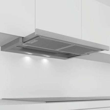 Refurbished Bosch Series 4 DFS097A50B 90cm Telescopic Canopy Cooker Hood - Silver