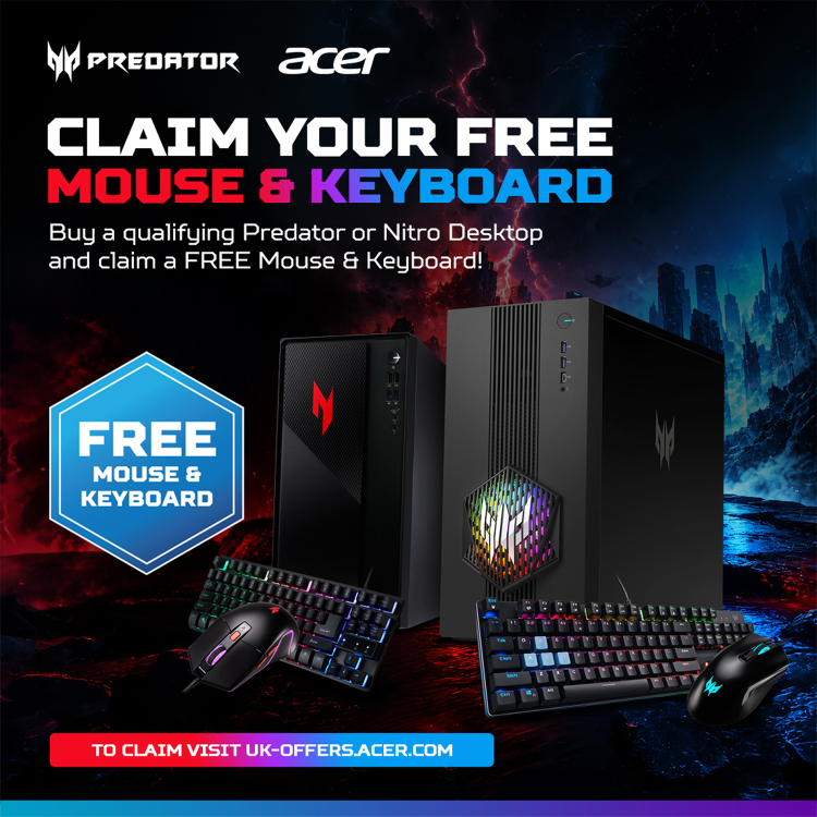 Acer Nitro 20 N20-101 Intel Core 5 210H 16GB RAM 512GB SSD RTX 5050 Windows 11 Gaming PC