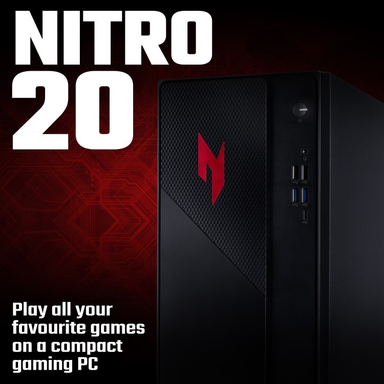 Acer Nitro 20 N20-101 Intel Core 5 210H 16GB RAM 512GB SSD RTX 5060 Windows 11 Gaming PC