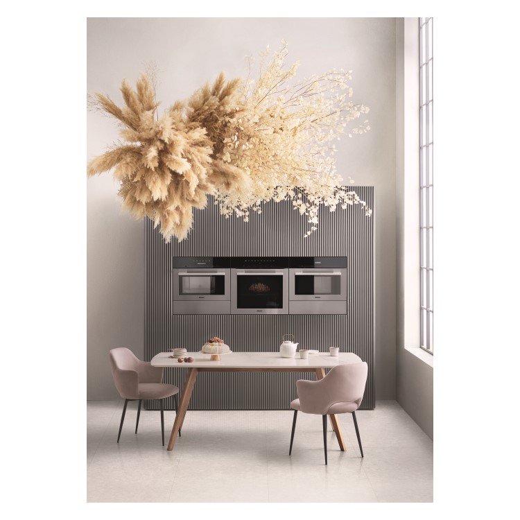Refurbished Miele DG2740 60cm Single Built In Electric Oven Stainless Steel