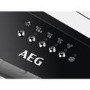 AEG 80cm Canopy Cooker Hood with Hob2Hood - Matt Black