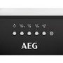 AEG 6000 Series 80cm Canopy Cooker Hood with Hob2Hood - Matt Black