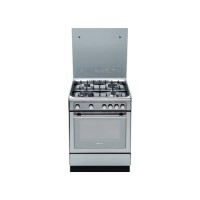 Refurbished Hotpoint Ultima DHG65SG1CX 60cm Single Oven Gas Cooker Stainless Steel