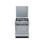 Refurbished Hotpoint Ultima DHG65SG1CX 60cm Single Oven Gas Cooker Stainless Steel
