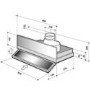 Refurbished De Dietrich DHT1119X 90cm Telescopic Integrated Cooker Hood Stainless Steel