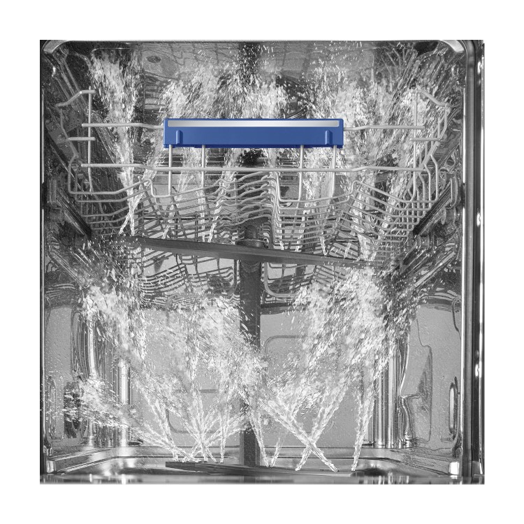 Smeg Integrated Dishwasher - Self-Cleaning D-Rated Black control panel