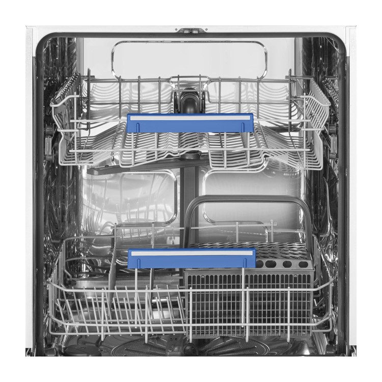 Smeg Integrated Dishwasher - Self-Cleaning D-Rated Black control panel