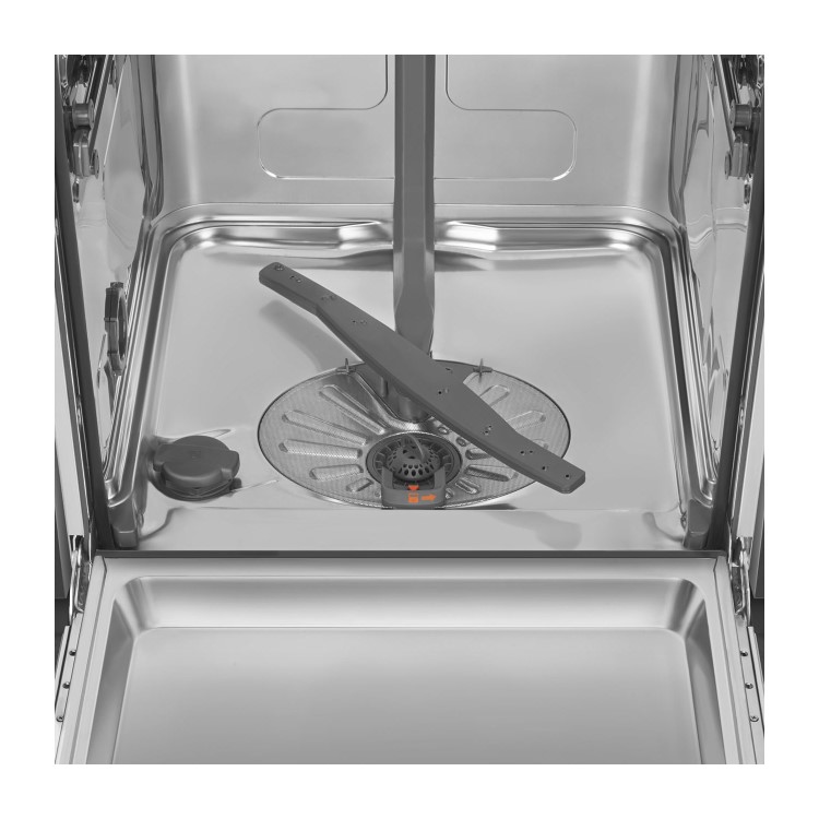 Smeg Integrated Dishwasher - Self-Cleaning D-Rated Black control panel