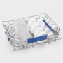 Smeg Maxi Height Integrated Dishwasher - B-Rated, Silver control panel