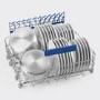 Smeg Maxi Height Integrated Dishwasher - B-Rated, Silver control panel