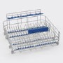 Smeg Maxi Height Integrated Dishwasher - B-Rated, Silver control panel