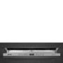 Smeg Maxi Height Integrated Dishwasher - B-Rated, Silver control panel