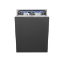 DI324AQ Smeg Universal Integrated Dishwasher - A-Rated, Silver control panel