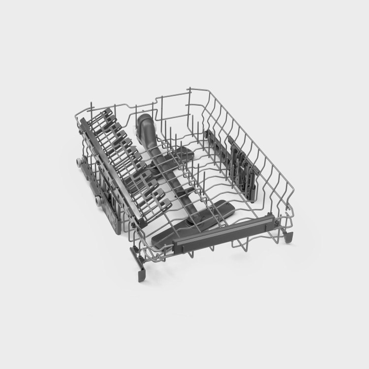 Smeg Universal Integrated Slimline Dishwasher - Black control panel