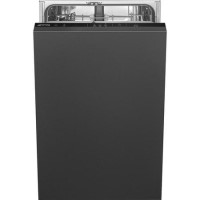 Smeg Universal Integrated Slimline Dishwasher - Black control panel Smeg Universal Integrated Slimline Dishwasher - Black control panel