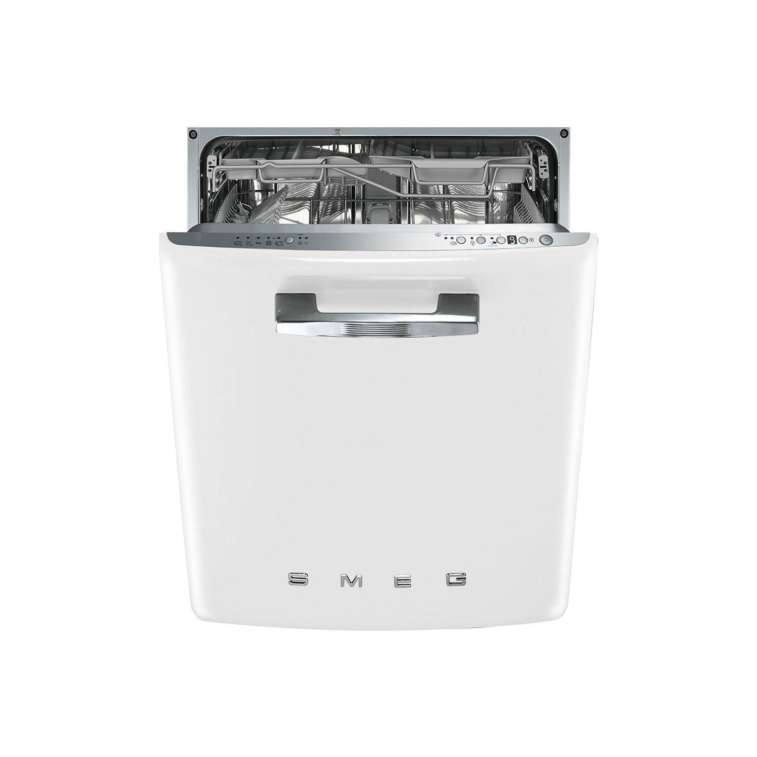 Smeg retro dishwasher white cheap