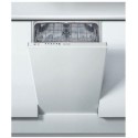 DI9E2B10UK Indesit Integrated Slimline Dishwasher - Eco Programme - Silver control panel
