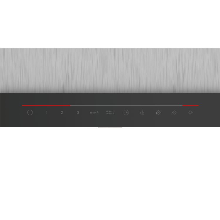 Bosch Series 6 Touch Control 90cm Island Cooker Hood - Stainless Steel