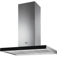 AEG 9000 Series 90cm Slimline Island Hood with Hob2Hood - Stainless Steel AEG 9000 Series 90cm Slimline Island Hood with Hob2Hood - Stainless Steel