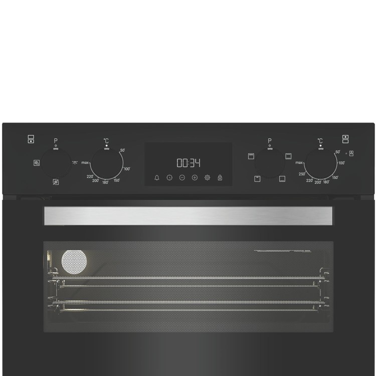 Hotpoint Built-In Electric Double Oven - Black