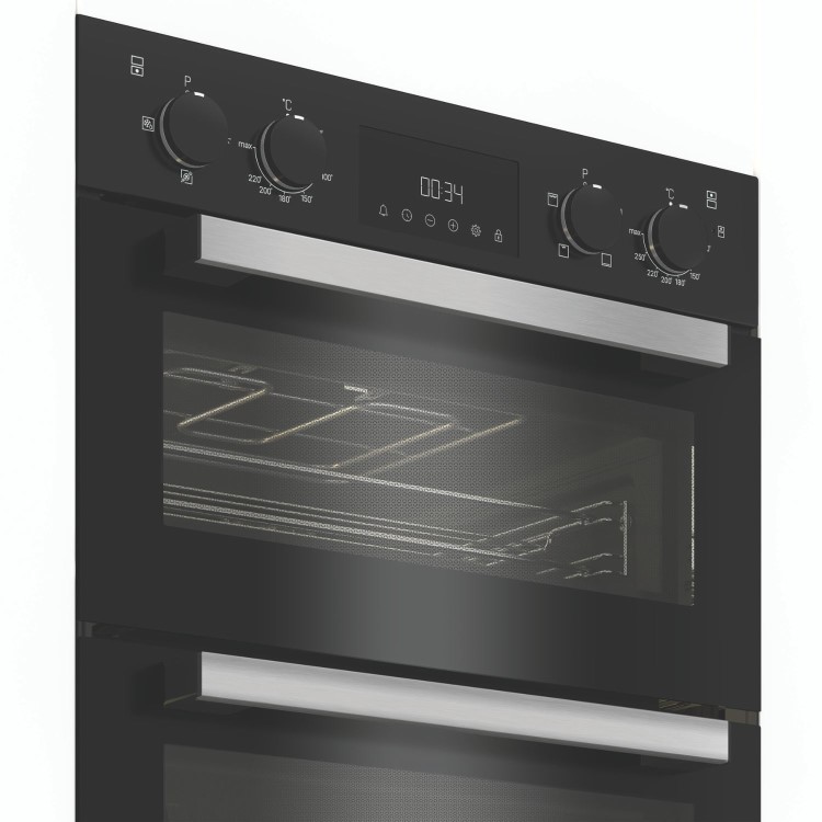 Hotpoint Built-In Electric Double Oven - Black