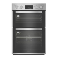 Refurbished Hotpoint DIH82DIX 60cm Double Built In Electric Oven Refurbished Hotpoint DIH82DIX 60cm Double Built In Electric Oven