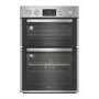 Refurbished Hotpoint DIH82DIX 60cm Double Built In Electric Oven
