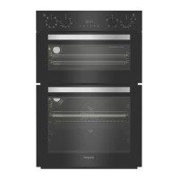 Hotpoint Built-In Electric Double Oven - Black