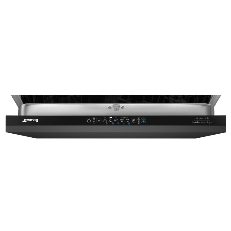 Smeg Integrated Dishwasher - Dry Assist+ C-Rated Black Control Panel