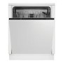 Beko Integrated Dishwasher - Quick&Shine Black Control Panel